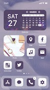 Wow Violet Theme - Icon Pack screenshot 7