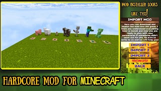 Hardcore Mod For Minecraft скриншот 2
