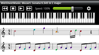 Midi Sheet Music captura de pantalla 5