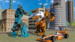 برنامهنما Formula Car Robot City Battle 2021 عکس از صفحه