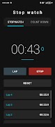 Stop Watch Screenshot 2