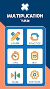 Math Multiplication Tables Screenshot 1