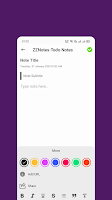 ZZNotesApp تصوير الشاشة 6