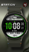 STATION - Digital watch face 截图 1