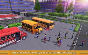 School Bus Game Pro capture d'écran 7