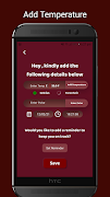 Body Temperature Diary تصوير الشاشة 7