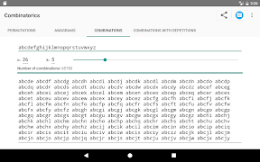 5 Schermata Combinatorics Mathematics