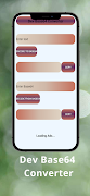 Dev Base64 Converter captura de pantalla 2