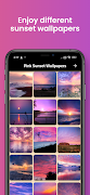 برنامه‌نما Sunset Wallpaper عکس از صفحه