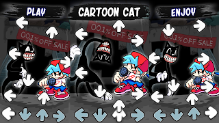 Cartoon Cat vs FNF Mod screenshot 6
