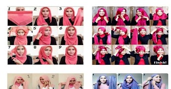 tutorials dragen hijab screenshot 3