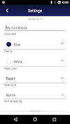 برنامه‌نما My Cookbook عکس از صفحه