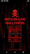 1 Schermata Hacker Live Wallpaper Matrice