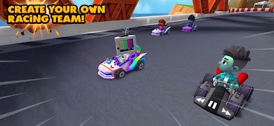 Boom Karts Multiplayer Racing 截图 2