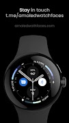 Dash Analog Watch face imagem de tela 2