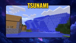 Natural Disaster Mod Minecraft 스크린샷 1