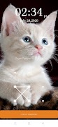Kitty Pattern Lock Screen screenshot 6