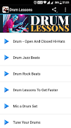 Drum Lessions screenshot 1