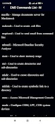 برنامه‌نما CMD Commands Prompt List Guide عکس از صفحه