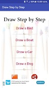 Draw step by step पोस्टर