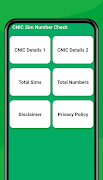 CNIC Sim Number Check اسکرین شاٹ 1