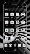 Black White Theme Ekran Görüntüsü 2