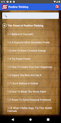 Positive Thinking screenshot 1