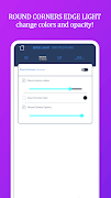 Cahaya tepi layar notifikasi screenshot 3