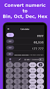 Dev Calc -Developer Calculator 截图 1