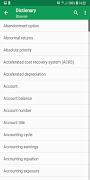 Accounting Dictionary Offline screenshot 7