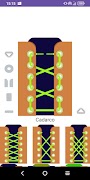 Shoe lacing step by step guide screenshot 5