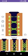 Shoe lacing step by step guide screenshot 5