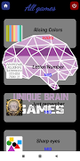 Unique Brain Games تصوير الشاشة 3