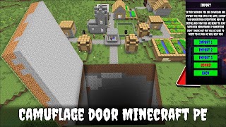 برنامه‌نما Camuflage Door Mod Minecraft عکس از صفحه