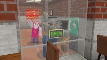 Pizzeria - mod for minecraft ảnh chụp màn hình 2