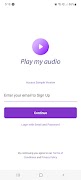 Play My Audio Plakat