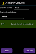 API Gravity Calculator Lite capture d'écran 5