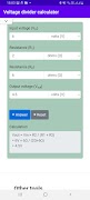 Voltage divider calculator screenshot 4