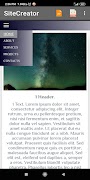 Site Creator Pro ảnh chụp màn hình 5