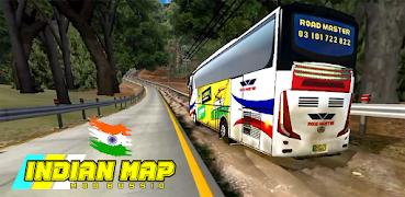 Indian Bussid Map Mod 截图 1