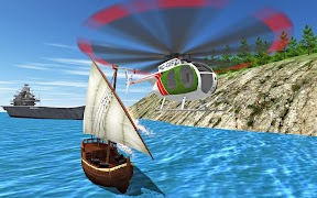 Helicopter Game Simulator 3D capture d'écran 7