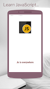 Learn JavaScript imagem de tela 1