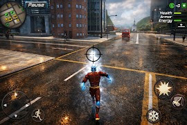 برنامه‌نما Snow Storm Superhero عکس از صفحه