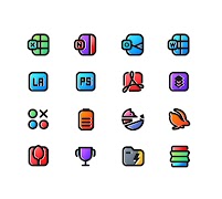 Doodle Iconpack स्क्रीनशॉट 5