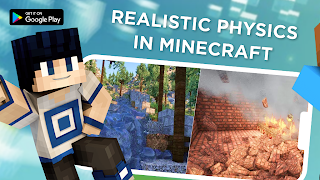 Minecraft realista: Mods MCPE Cartaz