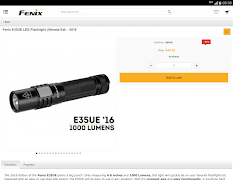 Fenix Store - LED Flashlights ภาพหน้าจอ 5