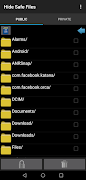 3 Schermata Hide Safe Files