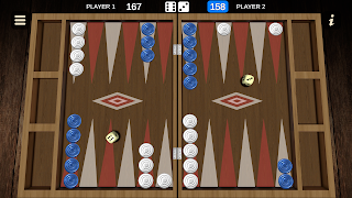 2 Schermata Backgammon: due giocatori