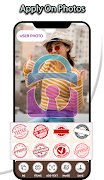 Stamp Maker - Photos Watermark اسکرین شاٹ 2