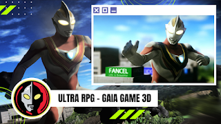 Ultra-Man GAIA Game RPG स्क्रीनशॉट 1